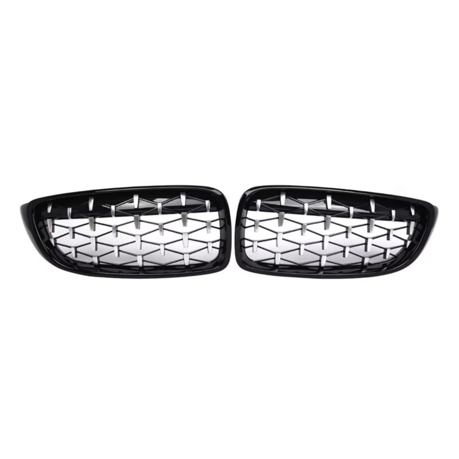 GYTTAK NierenGrill Kompatibel Mit Für F32 F33 F36 F80 F82 4 Series 2013 2014 2015 2016 2017 2018 Auto-Frontnieren-Stoßstangengrill Dual-Lamellen-Grill 51137294813(Black) von GYTTAK