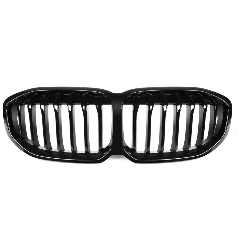 GYTTAK NierenGrill Kompatibel Mit Für F40 1er Schrägheck 2019 2020 2021 2022 2023 2024. Frontstoßstangenhaube, Nieren-Renngrill, Auto-Styling-Frontgrill(1 Slat) von GYTTAK