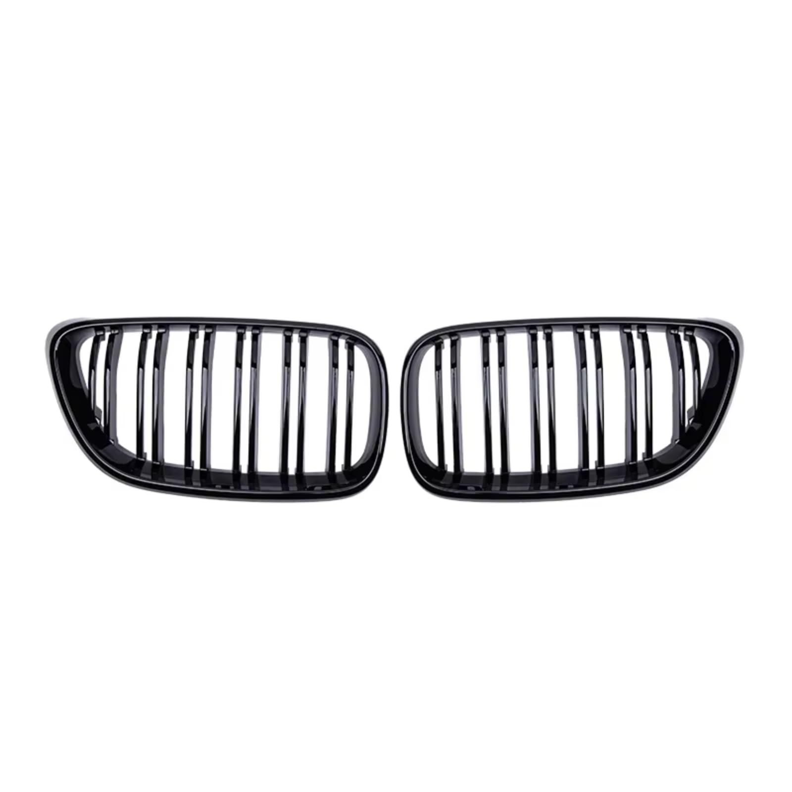 GYTTAK NierenGrill Kompatibel Mit Für X1 F48 2016 2017 2018 2019, Glänzend Schwarz, Doppelliniengitter, Auto-Frontstoßstange, Nierengrill, Renngitter GYTTAK NierenGrill Kompatibel Mit Für X1 F48 2016 2017 2018 2019, Glänzend Schwarz, Doppelliniengitter, Auto-Frontstoßstange, Nierengrill, Renngitter von GYTTAK