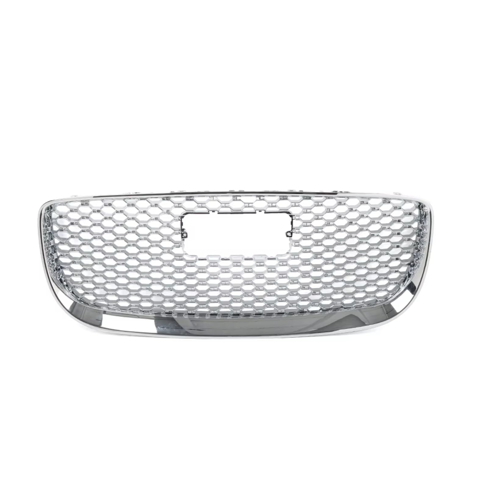 GYTTAK NierenGrill Kompatibel Mit Jaguar Für XJ 2016 2017 2018 2019 2020 OEM: C2D35725 Auto-Frontstoßstange, Kühlergrill, Netzgitter, Vordere Obere Stoßstange, Renngrill(Silver) von GYTTAK