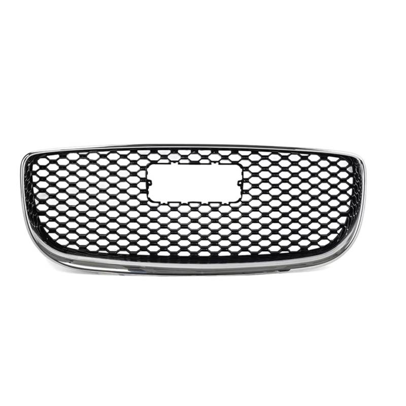 GYTTAK NierenGrill Kompatibel Mit Jaguar Für XJ 2016 2017 2018 2019 2020 OEM: C2D35725 Auto-Frontstoßstange, Kühlergrill, Netzgitter, Vordere Obere Stoßstange, Renngrill(Sliver Black) von GYTTAK