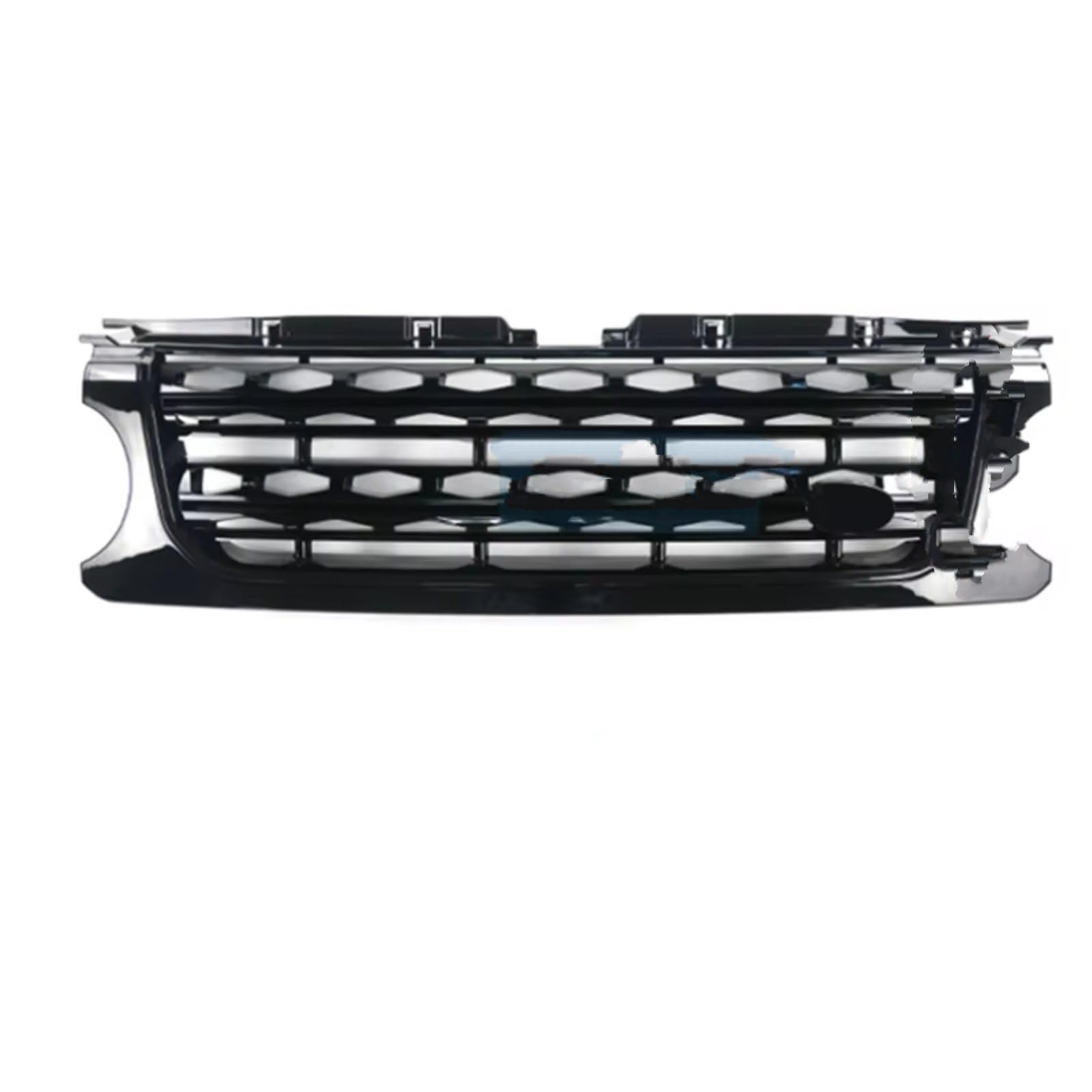GYTTAK NierenGrill Kompatibel Mit Land Für Rover Für Discovery 3 LR3 2005 2006 2007 2008 2009 Auto-Frontgrill-Lüftungsnetzgrill Frontstoßstangengrill-Grill(Black) von GYTTAK