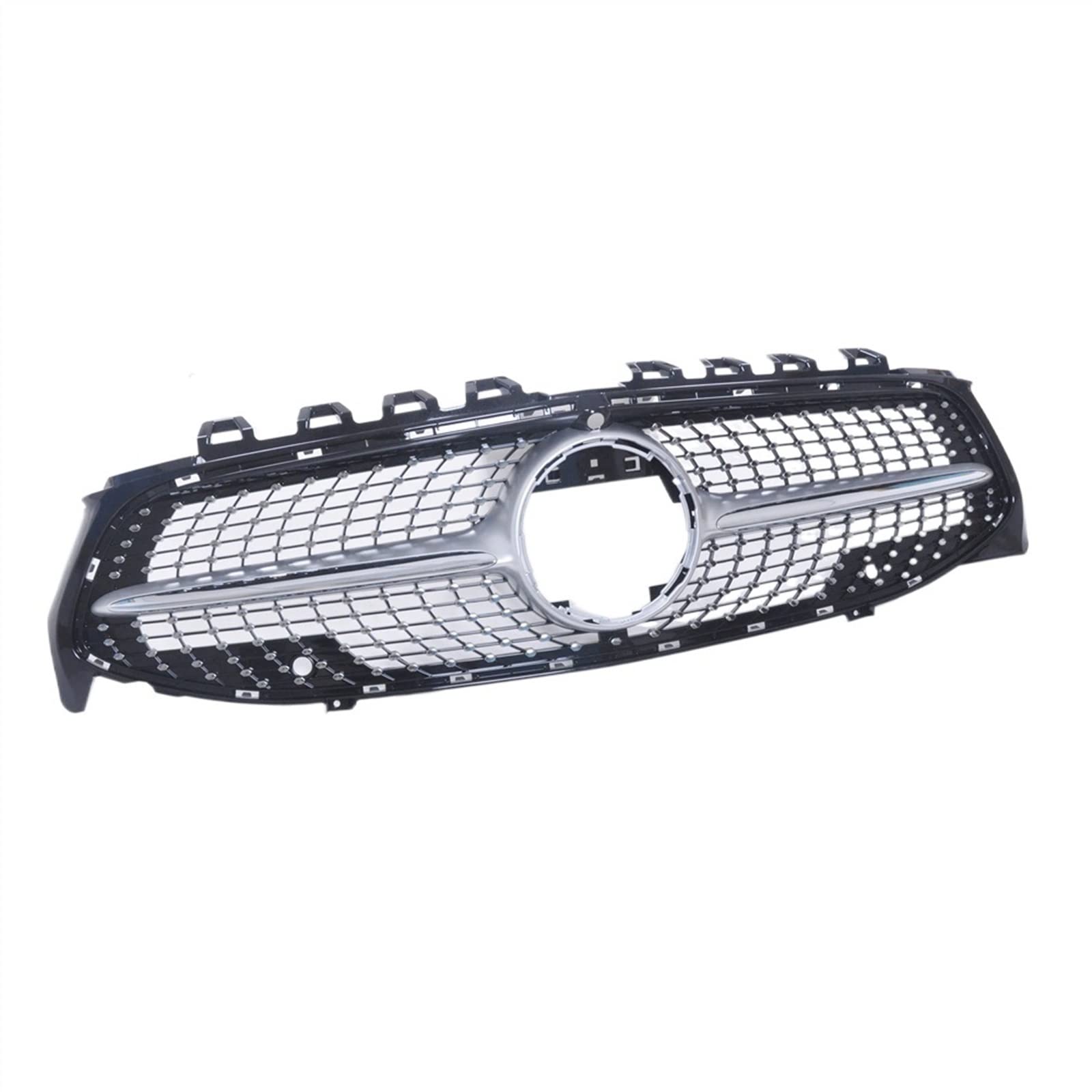 GYTTAK NierenGrill Kompatibel Mit Mercedes Für Benz Für CLA W118 CLA250 CLA35 CLA45 2019 2020 2021 2022 Frontgrill Auto Obere Stoßstangenhaube Mesh Kühlerlüftungsgitter von GYTTAK