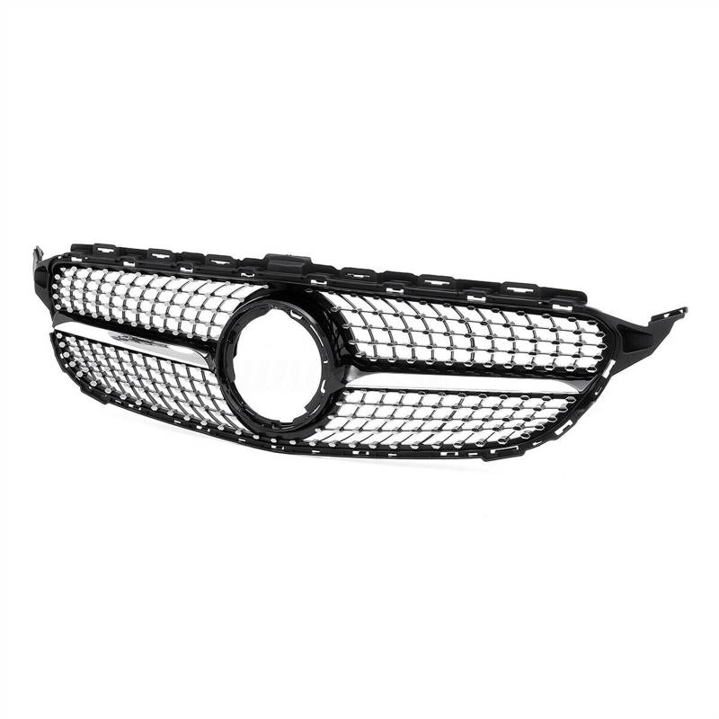 GYTTAK NierenGrill Kompatibel Mit Mercedes Für Benz Für W205 C250 C300 C400 C430 AMG C-Klasse 2019 2020 2021. Auto-Oberstoßstangenhaube, Frontgrill-Netzgitter-Set von GYTTAK