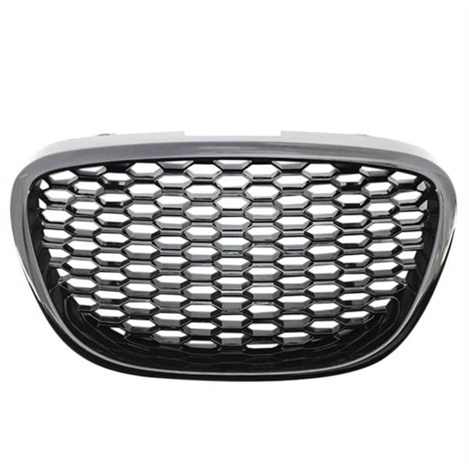 GYTTAK NierenGrill Kompatibel Mit Seat Für Leon MK2 2006 2007 2008 2009 Nierengitter Lufteinlass Grill Auto Frontgitter Stoßstange Haube Obere Grillabdeckung(Bright Black) von GYTTAK