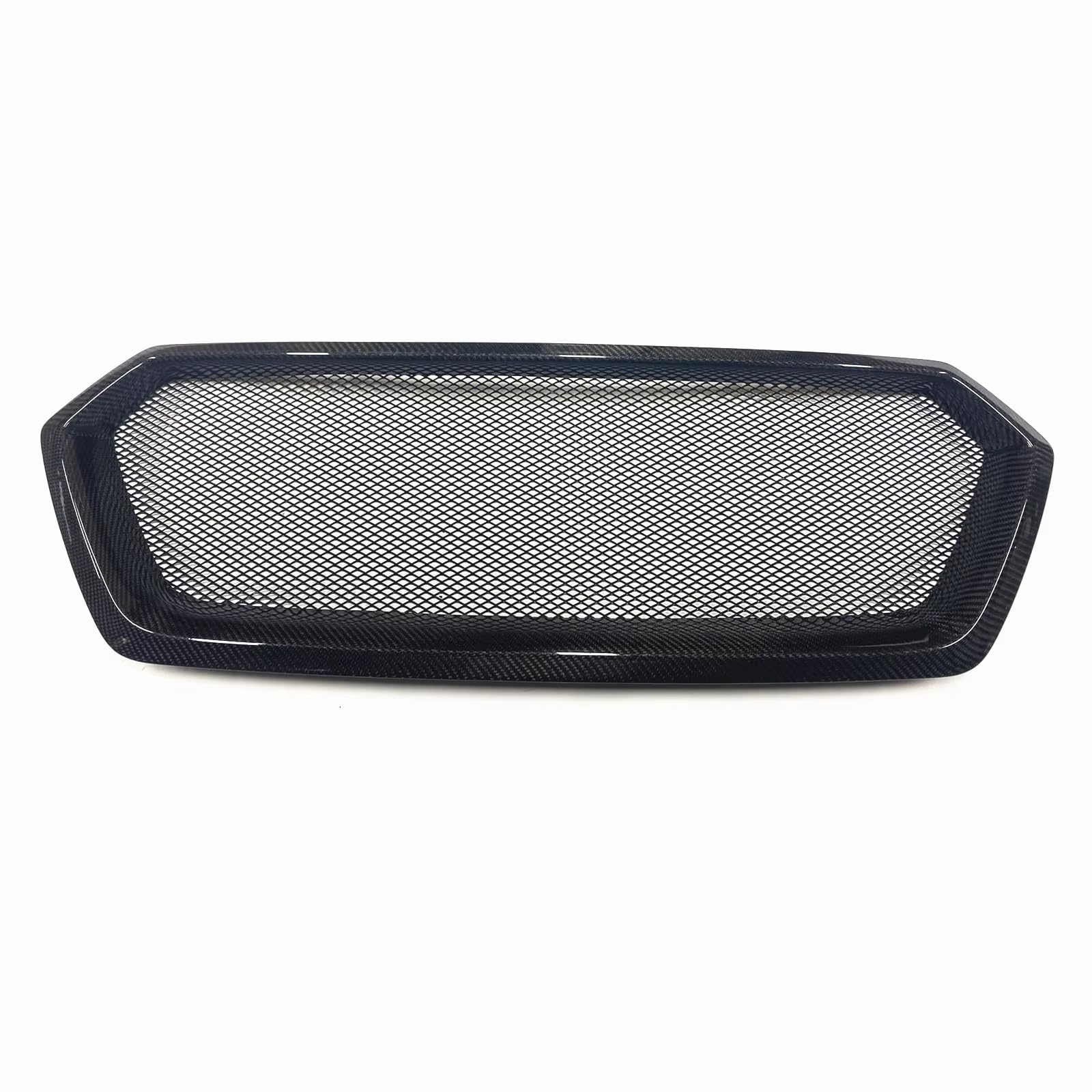 GYTTAK NierenGrill Kompatibel Mit Subaru Für Legacy Für Outback 2015 2016 2017, Auto-Obergrill, Stoßstangenhaube, Frontgrill, Netzgitter, Wabenstil-Grill(Carbon Fiber) von GYTTAK