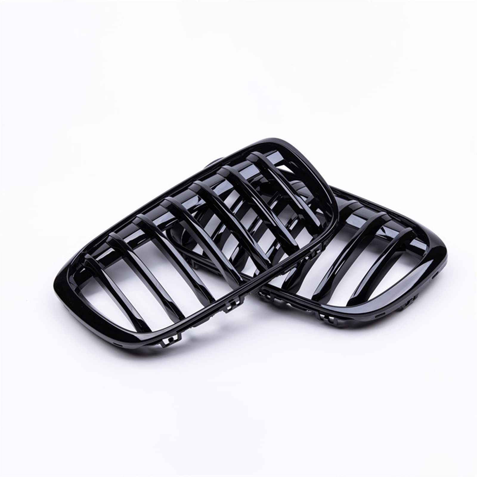 GYTTAK NierenGrill Kompatibel Mit X1 F48 F49 2016 2017 2018 2019 Lufteinlassgrill Auto-Frontgrills Stoßstangenhaube Obere Grillabdeckung Nierengrill(Gloss Black) von GYTTAK