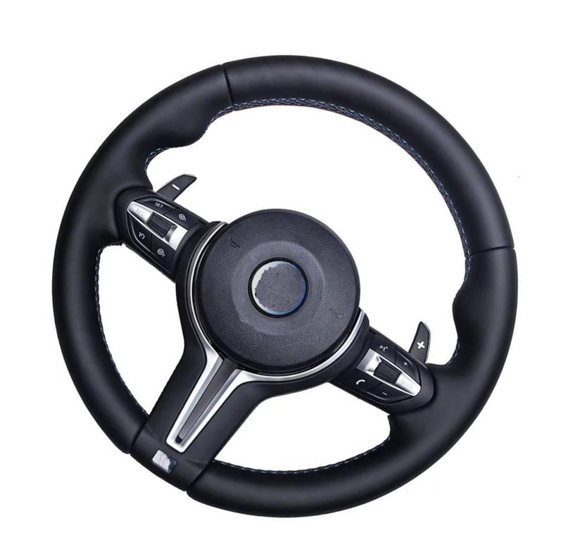 GYTTAK Sportlenkräder Kompatibel Mit Für F07 F10 F11 F18 F06 F12 F13 F01 F02 F03 F04 Für M5 M-Serie Autolenkradbaugruppe Innenzubehör(Size 2 with Heating) von GYTTAK