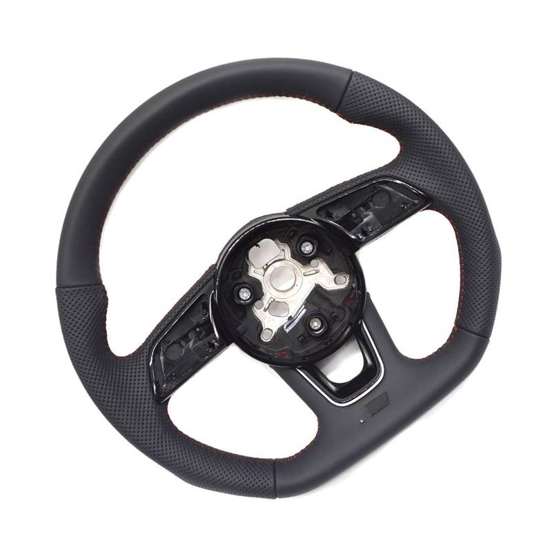 GYTTAK Sportlenkräder Kompatibel Mit Für RS3 RS4 RS5 A3 A4 B9 A5 S3 S4 S5 2020 2021 2017 2018 2019 Ersatzlenkrad Innenraum Autozubehör(RS Logo 3) von GYTTAK
