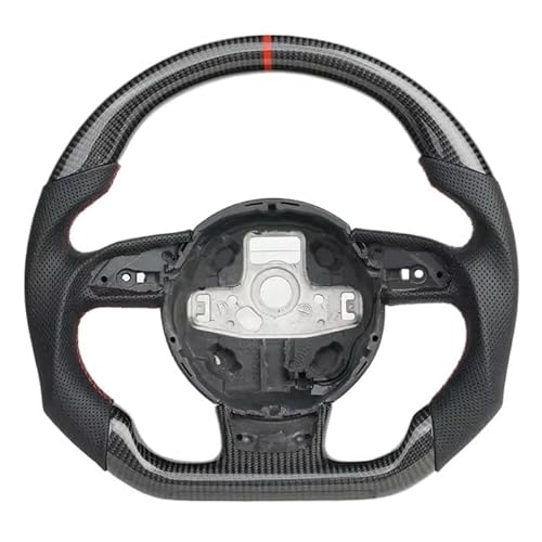 GYTTAK Sportlenkräder Kompatibel Mit Für RS3 RS4 RS5 S3 S4 S5 2006 2007 2008 2009 2010 2011 2012 2013 2014 2015 2016 2017 2018 2019 2020 Sport-Rennwagen-Lenkrad(2012-2017) von GYTTAK