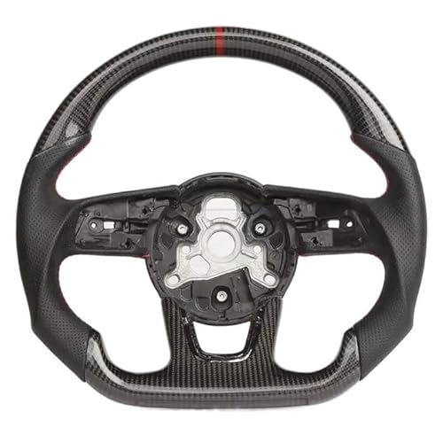 GYTTAK Sportlenkräder Kompatibel Mit Für RS3 RS4 RS5 S3 S4 S5 2006 2007 2008 2009 2010 2011 2012 2013 2014 2015 2016 2017 2018 2019 2020 Sport-Rennwagen-Lenkrad(2017-2020) von GYTTAK
