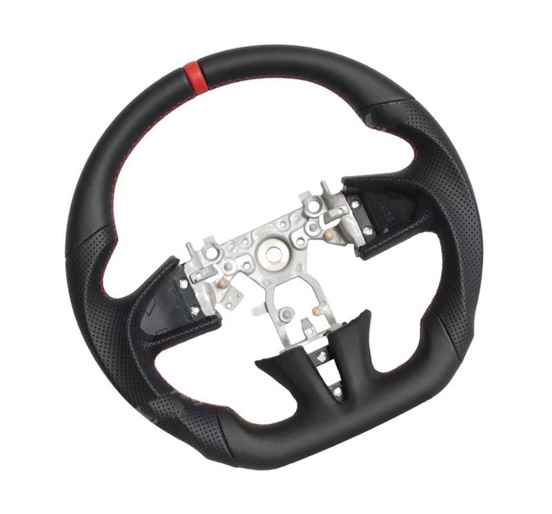 GYTTAK Sportlenkräder Kompatibel Mit Infiniti Für Q50 QX50 2013 2014 2015 2016 2017 Lenkrad Mit Heizung Autozubehör Innenraum Sportlenkräder(Style 1) von GYTTAK