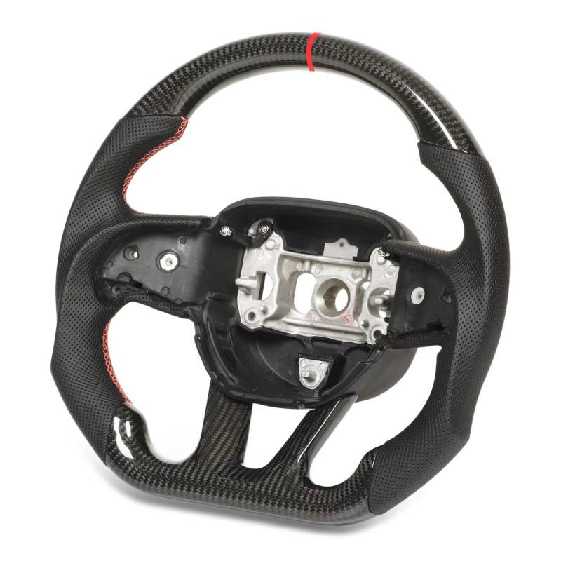 GYTTAK Sportlenkräder Kompatibel Mit Jeep Für Grand Für Cherokee Für SRT 2014 2015 2016 2017 2018 2019 2020 2021 2022. Autoteile Für Trockenes Carbonfaser-Lenkrad von GYTTAK