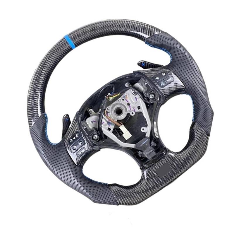 GYTTAK Sportlenkräder Kompatibel Mit Lexus Für is ISF Für Is250c IS250 IS300 IS350 Is300c. Anpassen Der Innenmodifikation des Sportlenkrads Aus Kohlefaser. von GYTTAK