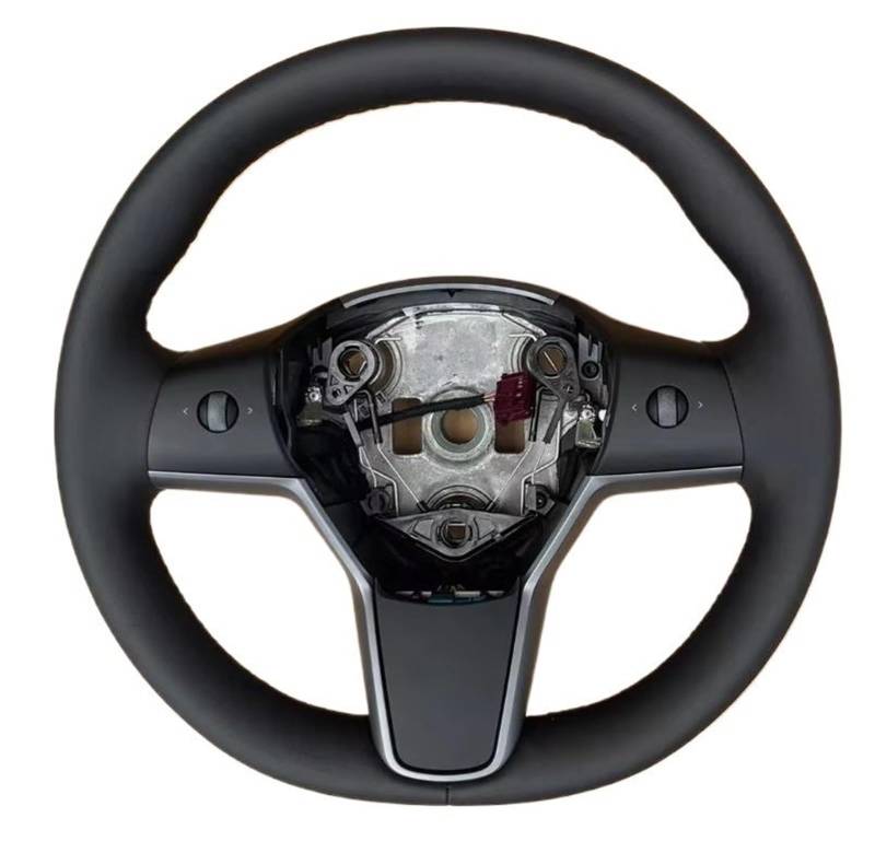 GYTTAK Sportlenkräder Kompatibel Mit Tesla Für Model 3 Für Model Y 2017 2018 2019 2020 2021 2022 2023, Automatische Lenkradbaugruppe Mit Heizung, Autozubehör von GYTTAK