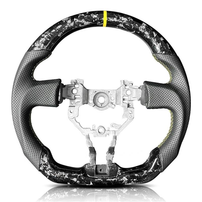 GYTTAK Sportlenkräder Kompatibel Mit Toyota 86 2012 2013 2014 2015 2016 Lenkradbaugruppe Carbonfaser-Rennradmodifikation Autozubehör(Style 3) von GYTTAK