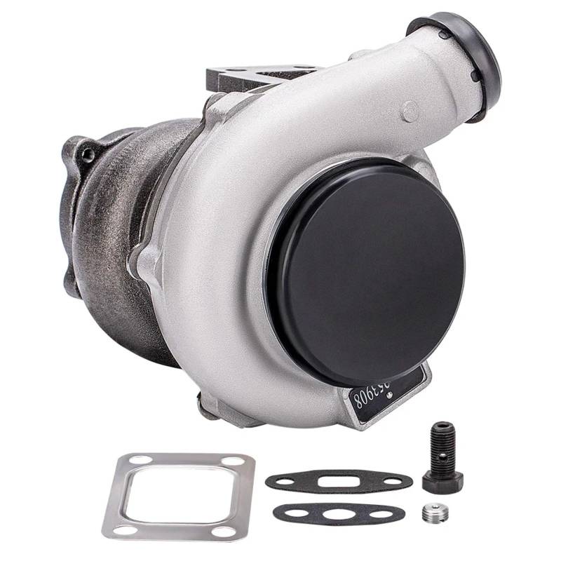 Motor-Turbolader Für GT3037 GT30 T3 Flansch A/R .60 Universal Turbolader Wasser + Öl 500+HP Auspuff Turbo Turbolader Auspuff Turbolader von GYTTAK