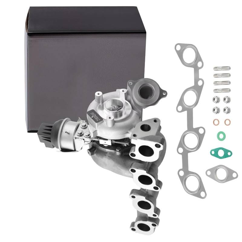 Motor-Turbolader Kompatibel Mit VW Für Beetle L4 2.0L 2013 2014 Für Golf L4 2.0L 2010-2014 Für J&etta L4 2.0L 2009-2014 Turbolader 03L253010 03L253016F von GYTTAK