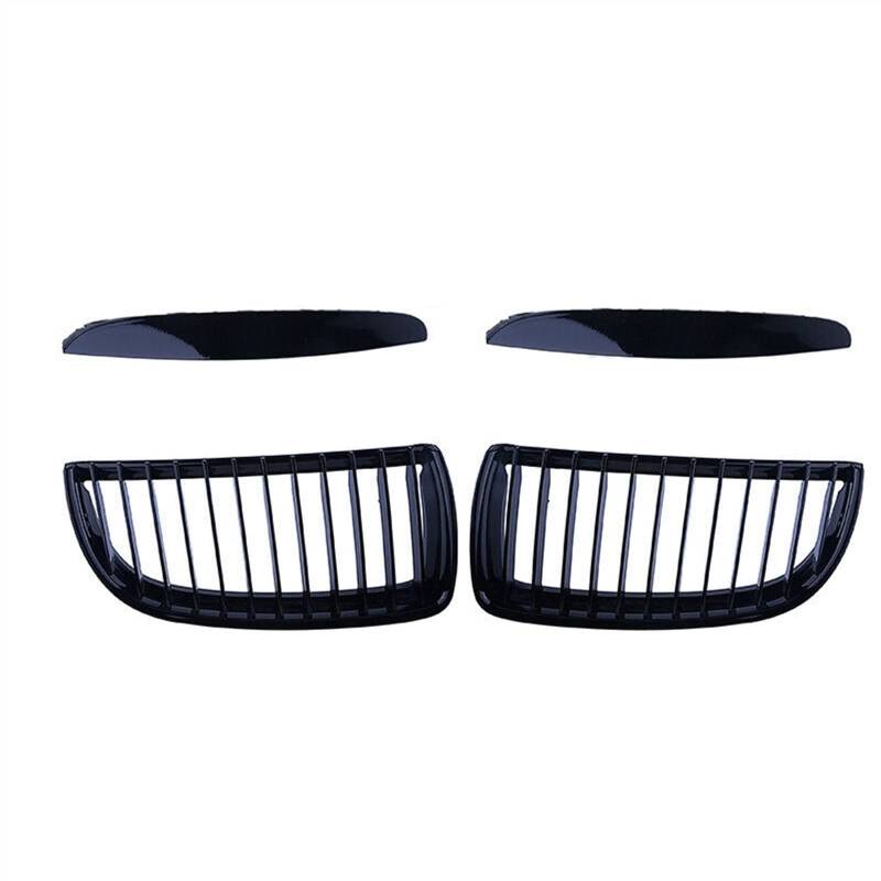 NierenGrill Kompatibel Mit E90 E91 3er 2005 2006 2007 2008 51712151895 51712151896 Auto Frontstoßstange Kühlergrill Grill Niere Grill Lufteinlass Grilla von GYTTAK