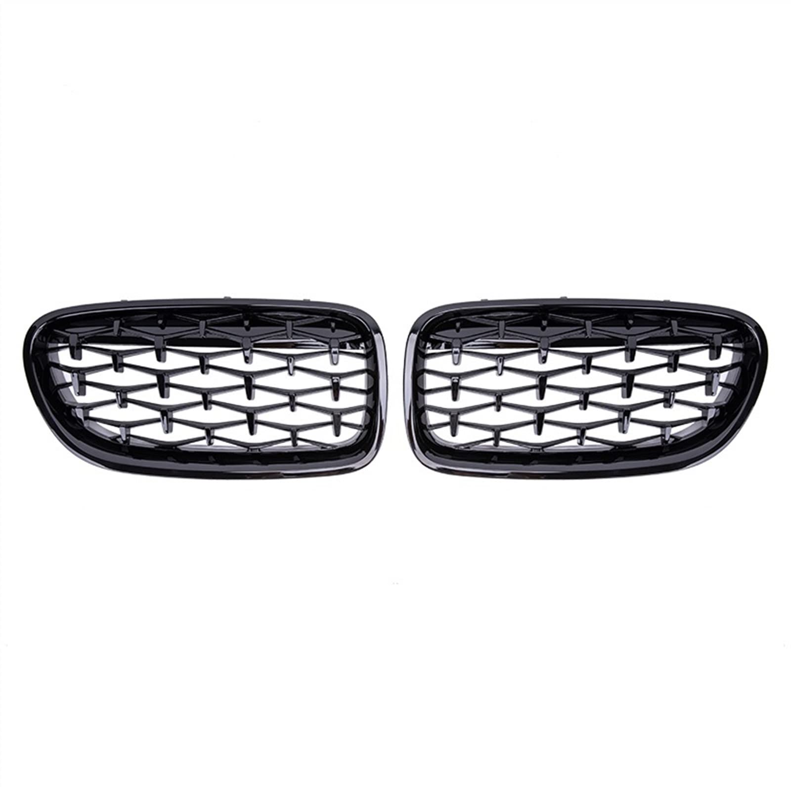 NierenGrill Kompatibel Mit F10 F18 520 523 525 2010 2011 2012 2013 2014 2015 2016 2017 Auto Frontstoßstange Gitter Nierengrill Stoßstange Haubengitter Lufteinlass Grill(Gloss Black) von GYTTAK