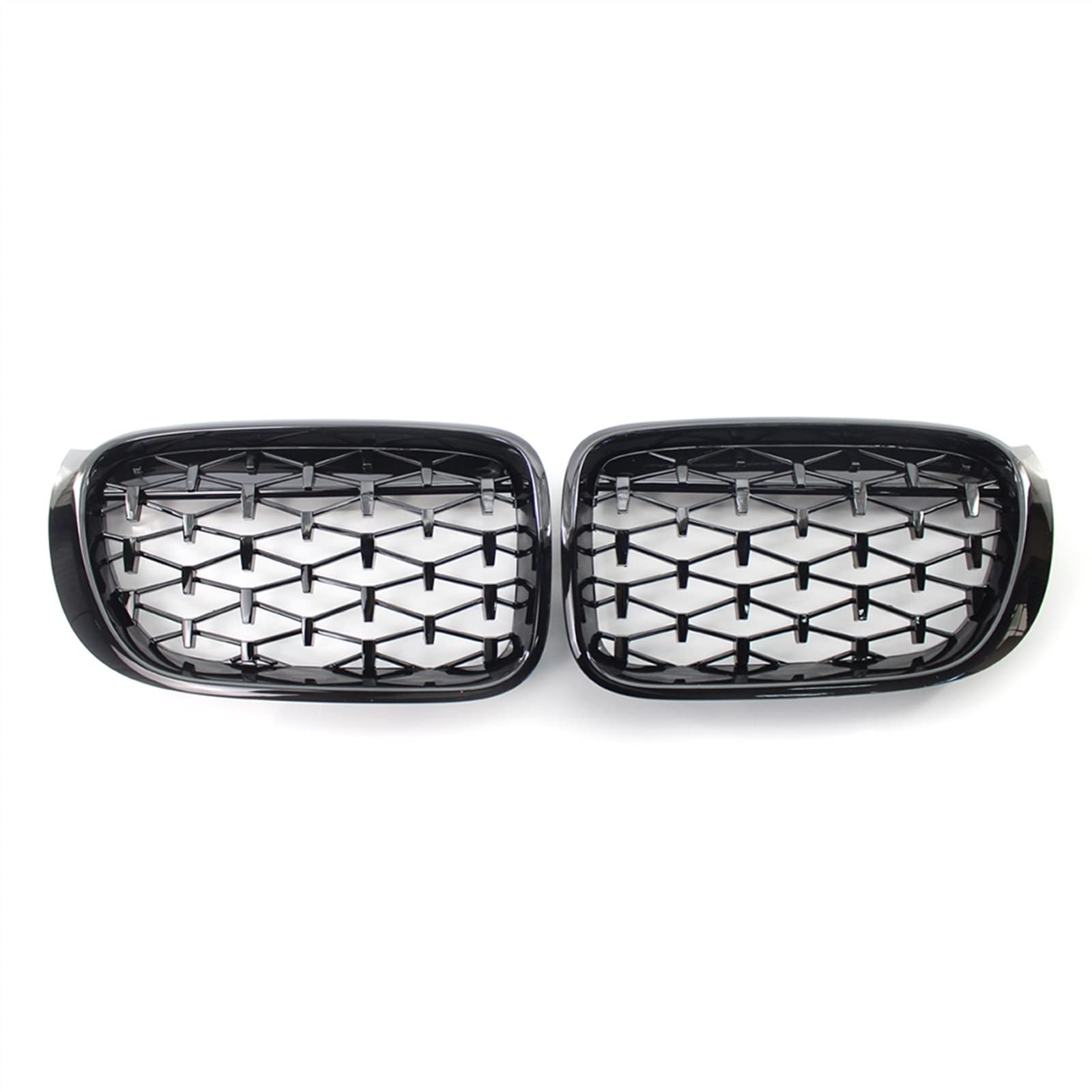 NierenGrill Kompatibel Mit F25 F26 X3 X4 2014 2015 2016 2017 Auto Snap-on Air Intake Grill Front Kidney Grills Obere Grillabdeckung(Gloss Black) von GYTTAK