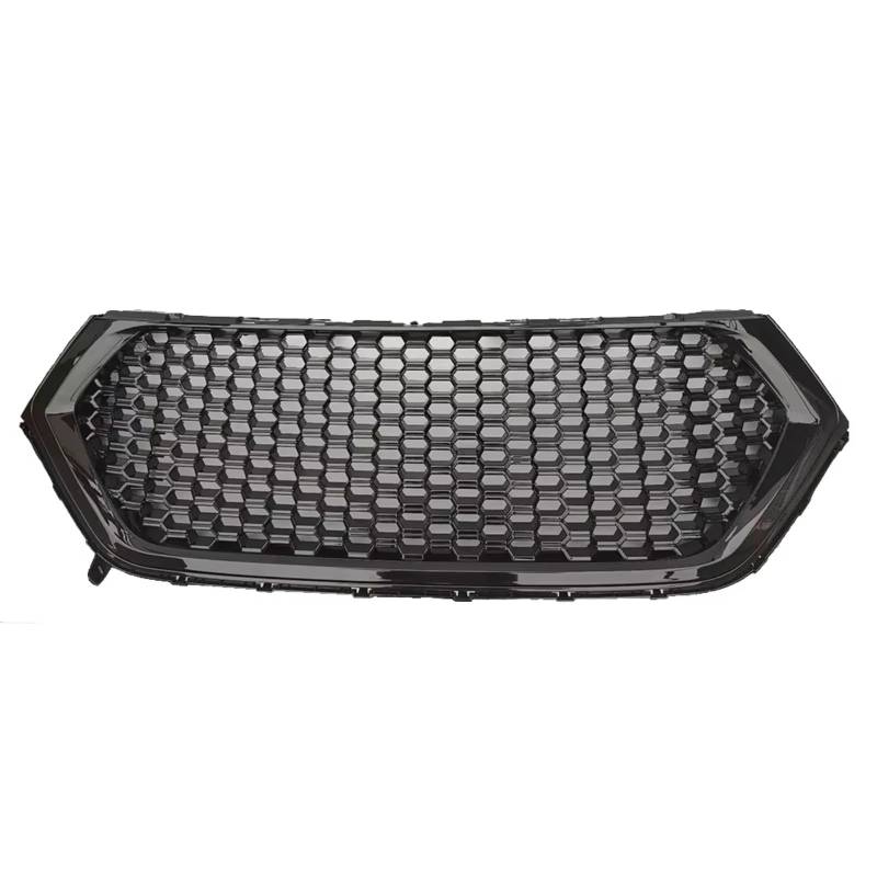 NierenGrill Kompatibel Mit Ford Für Edge 2015 2016 2017 Auto Glänzend Schwarz Wabenstil Kühlergrill Frontstoßstange Grill Racing Grill Mesh Grille Trims Cover von GYTTAK