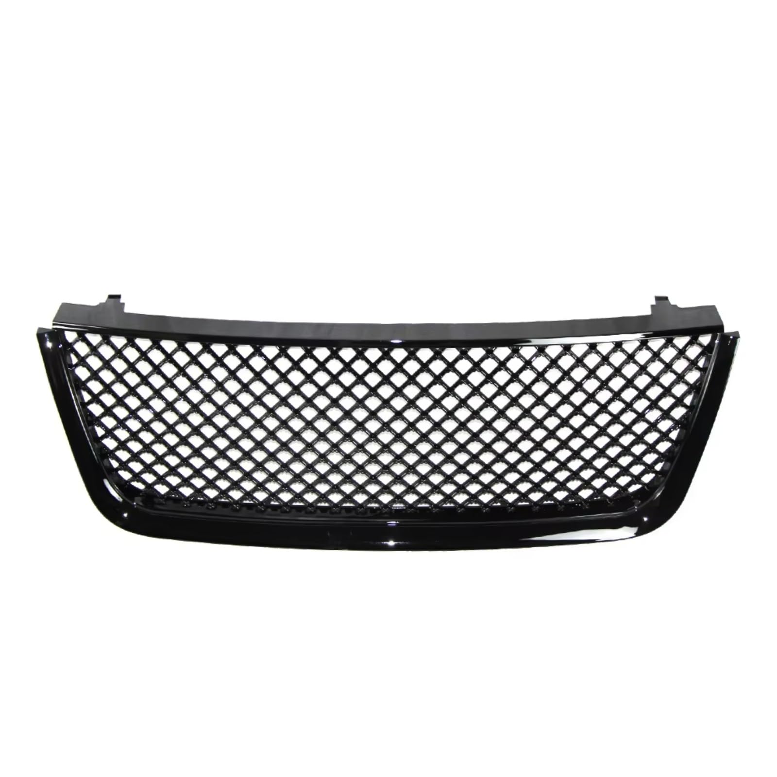 NierenGrill Kompatibel Mit Ford Für Expedition 2003 2004 2005 2006 Auto Front Stoßstange Gitter Oberen Grill Racing Grills Abdeckung Glänzend Schwarz Mesh Grille Shell von GYTTAK