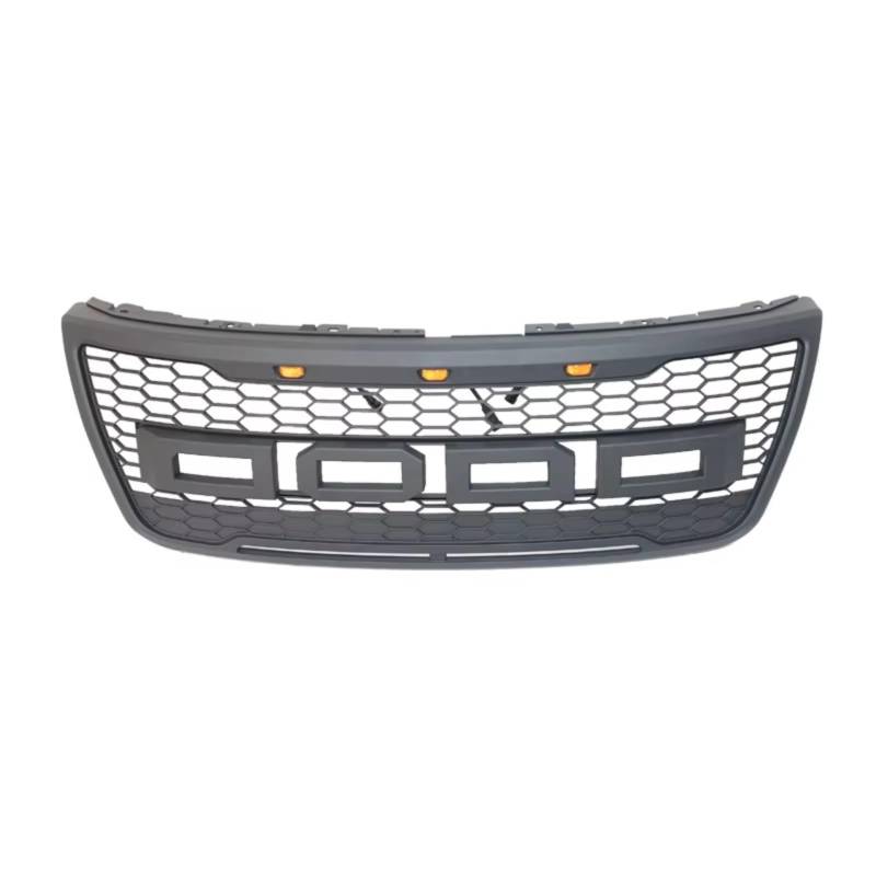 NierenGrill Kompatibel Mit Ford Für Explorer 2012 2013 2014 2015 2016 Auto-Frontstoßstange Racing Grills Mesh Grill Hood Kühlergrill Autozubehör(Black) von GYTTAK