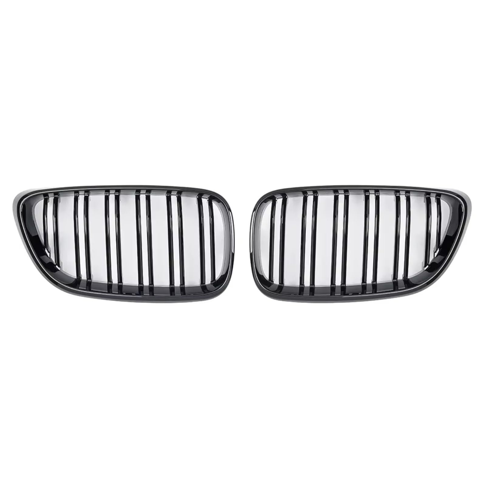 NierenGrill Kompatibel Mit Für F22 F23 F87 M2 220i 230i M240i 2014 2015 2016 2017 2018 Auto-Frontstoßstange Nierengrill Gitter Auto-Styling-Zubehör(Gloss Black) von GYTTAK