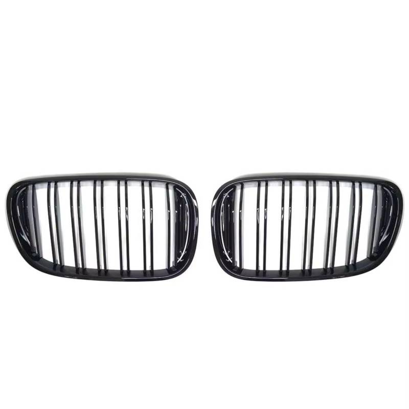 NierenGrill Kompatibel Mit Für G11 G12 730i 740i 750i 740e 725d 730d 2016 2017 2018 2019 2020 Auto-Frontstoßstange Nierengitter Dual-Lamellen-Grill von GYTTAK