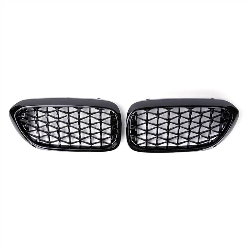 NierenGrill Kompatibel Mit G30 G31 G38 525i 528i 530i 2017 2018 2019 2020 Auto-Stoßstangenhaube Vorne Nierengitter Obergitter Abdeckung Lufteinlass Grill(Gloss Black) von GYTTAK