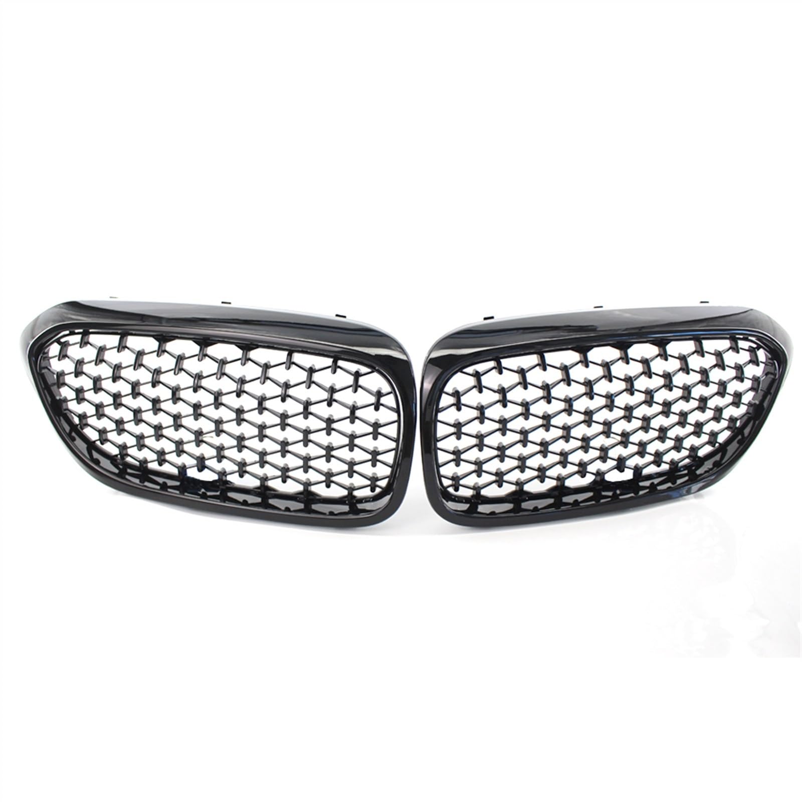 NierenGrill Kompatibel Mit G30 G31 M5 2016 2017 2018 2019 Auto Obere Grillabdeckung Stoßstange Haube Front Nierengitter Lufteinlass Grill(Black) von GYTTAK