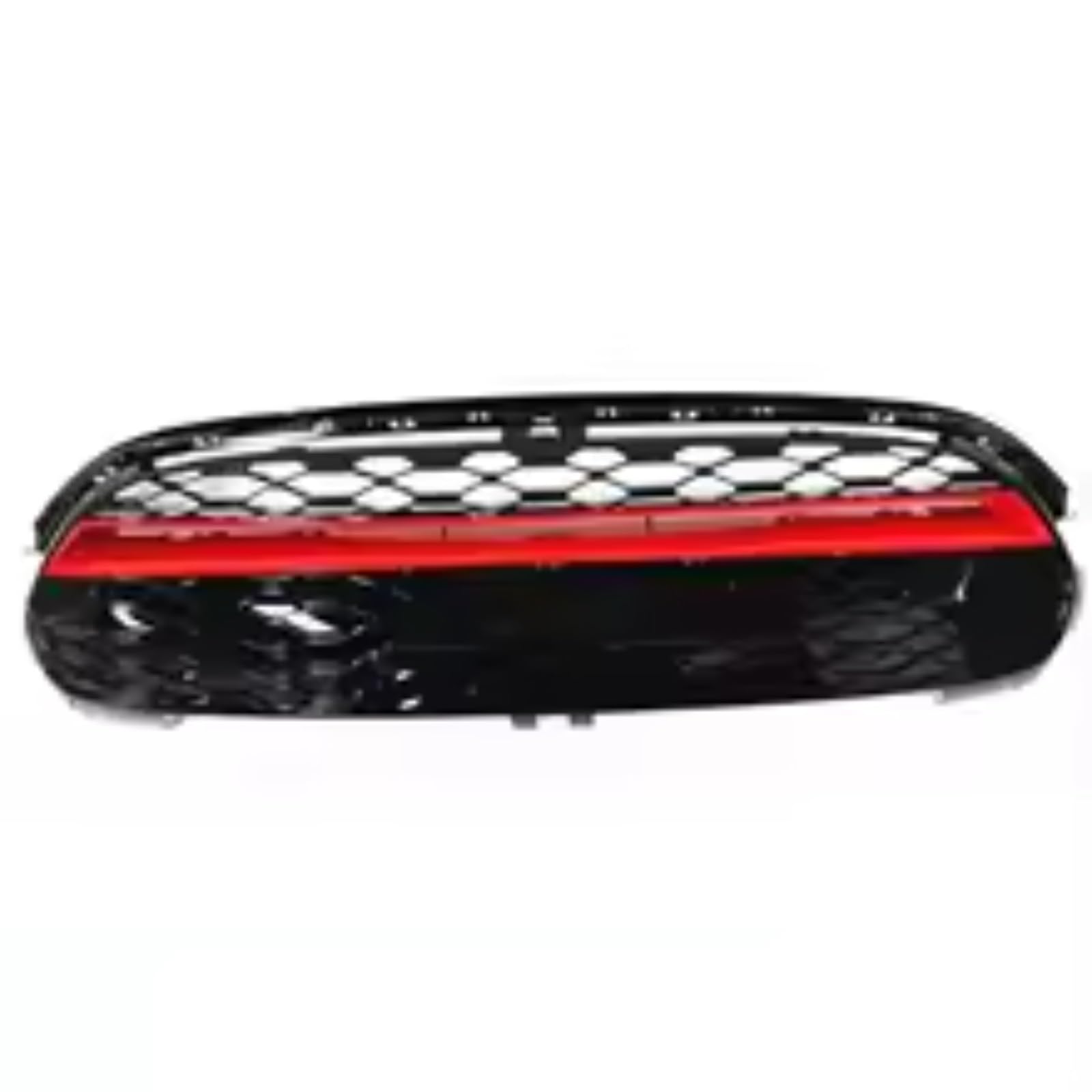 NierenGrill Kompatibel Mit Mini Für Cooper Für F55 2015–2020 Für F56 2014–2020 Für F57 2016–2021 Auto Front Upper Bumper Hood Mesh Grid Grille Racing Grills von GYTTAK