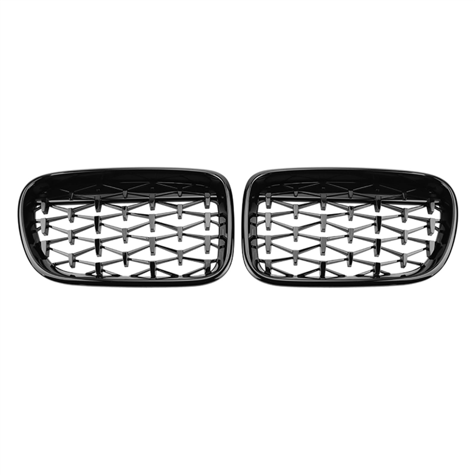 NierenGrill Kompatibel Mit X3 F25 2011 2012 2013 Auto Front Kidney Grilla Obere Grillabdeckung Air Intake Grill Bumper Hood(Black) von GYTTAK
