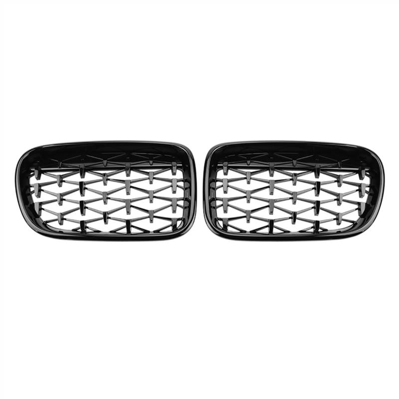 NierenGrill Kompatibel Mit X3 F25 2011 2012 2013 Auto Front Kidney Grilla Obere Grillabdeckung Air Intake Grill Bumper Hood(Black) von GYTTAK