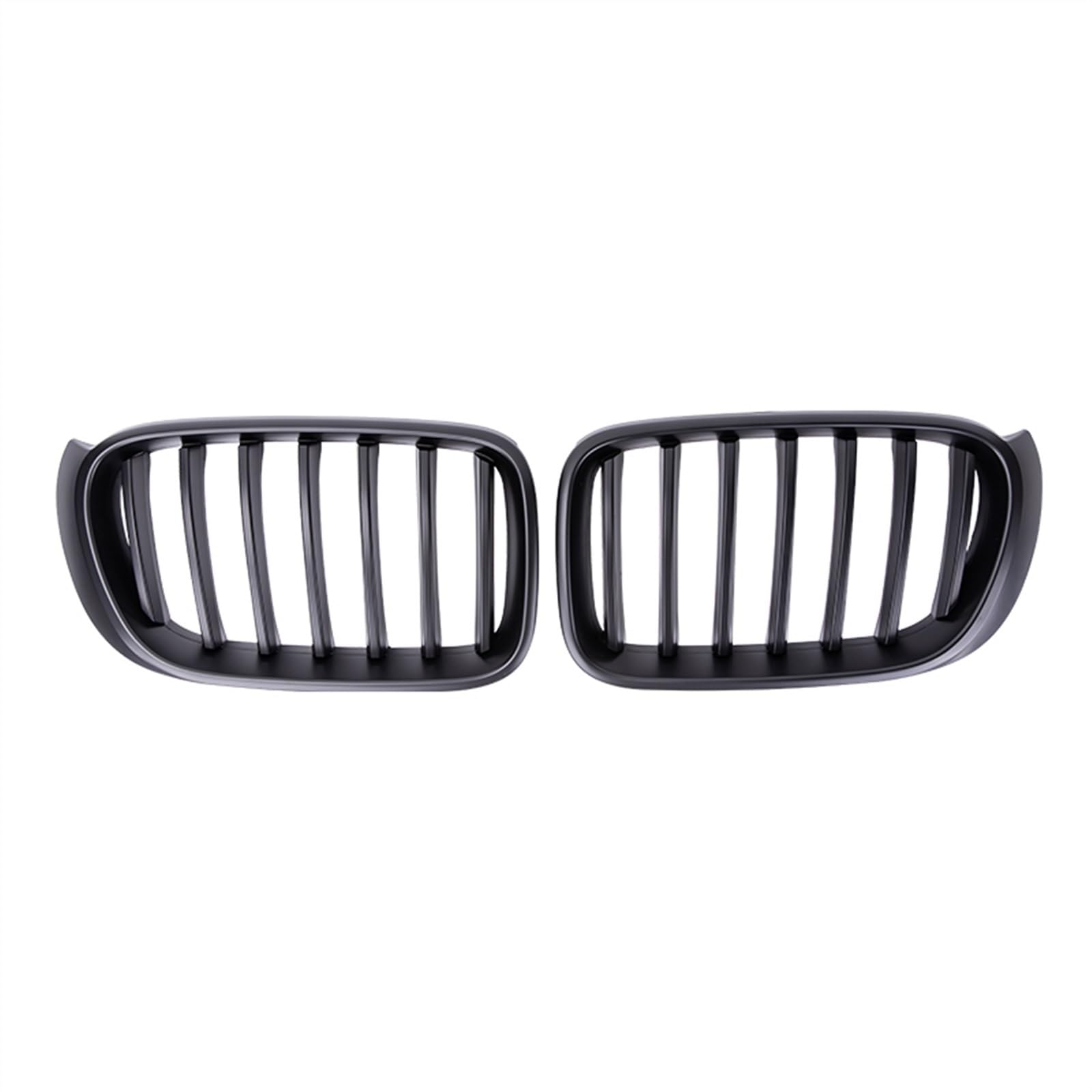 NierenGrill Kompatibel Mit X3 X4 F25 F26 2014 2015 2016 2017 Auto Air Intake Grill Stoßstange Haube Niere Grilla Obere Grillabdeckung(Closs Black) von GYTTAK