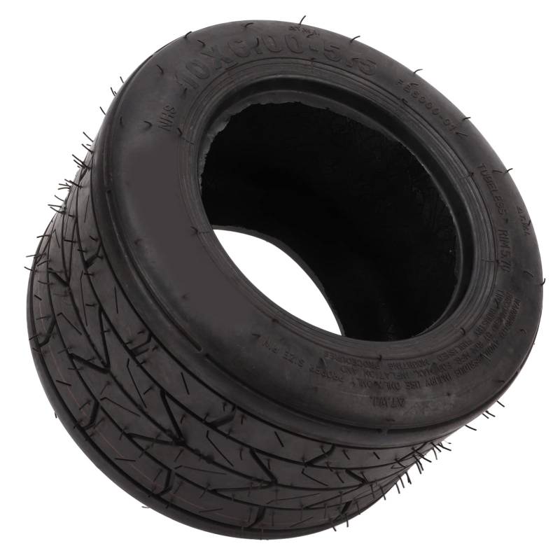 Scooter Tire, 10 Zoll breiter Reifen, 10x6.00-5.5 Vakuumreifen für Motor für Elektroroller von GZD