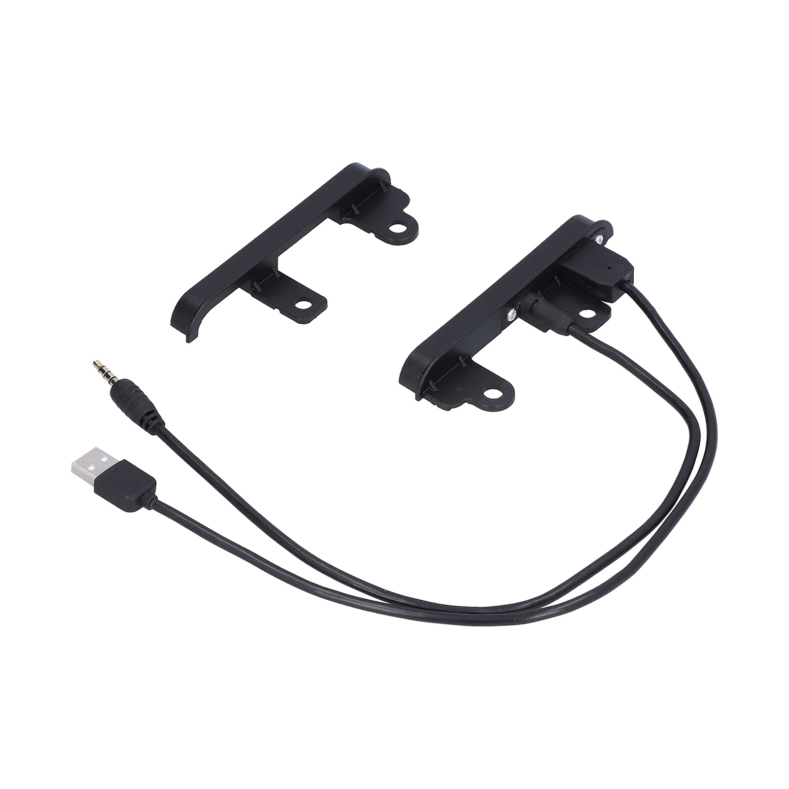 cersalt Autoradio Fascia Kit, Autoradio Panel Halterung 2Din mit AUX USB Port für Fahrzeug von GZD