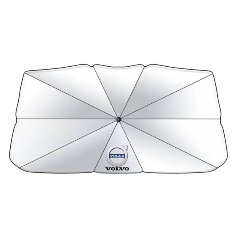 Sonnenschutz Auto Frontscheibe,für Volvo S40 S60 S90,Faltbarer Sonnenschirm für Auto Effizienter UV-Schutz Wärmeisolierung Auto-Sonnenschirm Autozubehör von GZLYLY