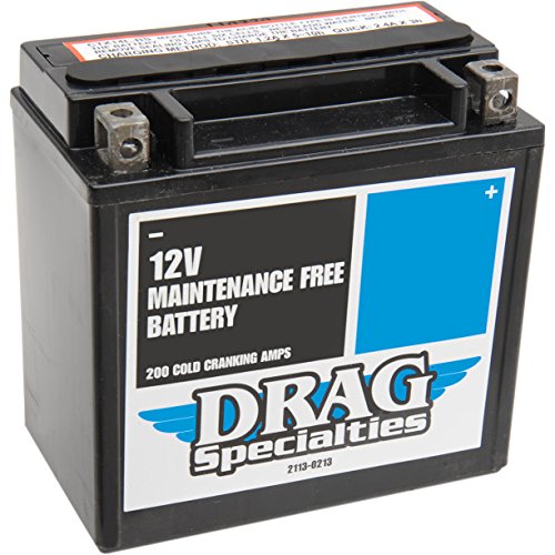 Batterie AGM Maintenance-Free Drag Specialties für Harley Davidson Sportster XL 1200/883, XG Street von GZM
