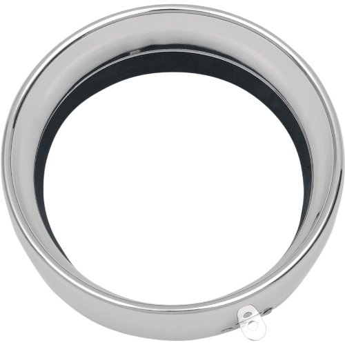 '-Ring chrom Center 2 Scheinwerfer Harley Davidson Sportster von GZM