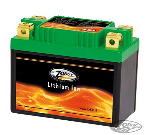 Zodiac Lithium-Batterie für Harley-Davidson VRSCR Street Rod Baujahre 2006-2007 YTX14BS, YTX14L-BS, YTX14-3, YTX14-4 von GZM