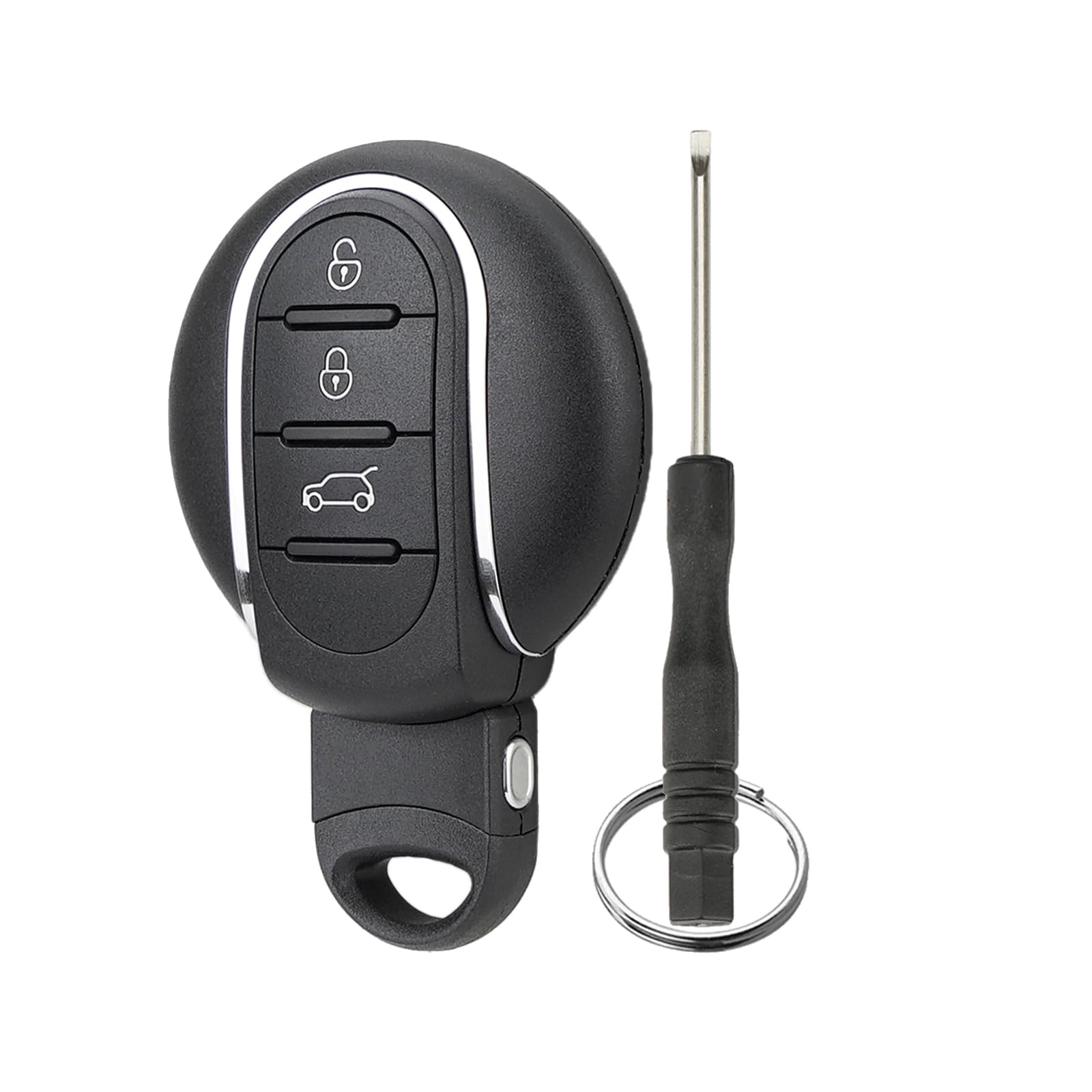 3 Tasten Smart Remote Autoschlüssel Gehäuse Für BMW Mini Cooper Coupe Cabrio Clubman Paceman Countryman Mini Serie schlüssel Gehäuse mit Schraubendreher und Schlüsselring 3 Tasten Smart Remote Autoschlüssel Gehäuse Für BMW Mini Cooper Coupe Cabrio Clubman Paceman Countryman Mini Serie schlüssel Gehäuse mit Schraubendreher und Schlüsselring von GZXNKEY