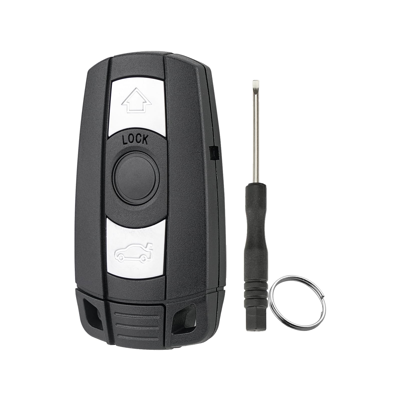 Auto Schlüssel Gehäuse Für BMW 3 Button Smart Key Gehäuse BMW Seriemit Schrauben und Schlüsselring Rückseitige Abdeckung kann geöffnet Werden Auto Schlüssel Gehäuse Für BMW 3 Button Smart Key Gehäuse BMW Seriemit Schrauben und Schlüsselring Rückseitige Abdeckung kann geöffnet Werden von GZXNKEY