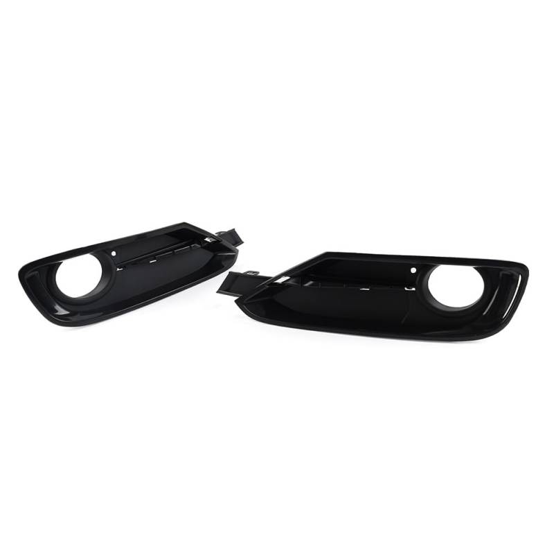 GZYF 1 Paar ABS Geschlossenes Gitter Front Nebelscheinwerfer Kühlergrill Lampe Stoßstange 51117300737 51117300738 Schwarz Für F30 F31 F35 F80 Sport Line 12-19 Auto von GZYF
