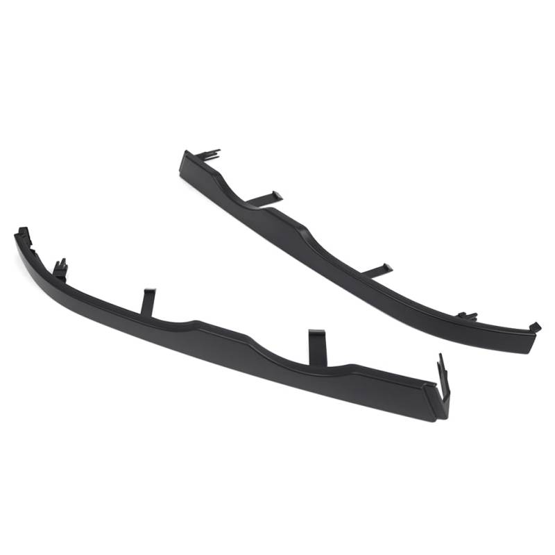 GZYF 1 Paar Frontstoßstange Scheinwerferhalter Zierleiste unterer Kühlergrill ABS Schwarz Für E46 Coupe/Cabriolet 2-TürerPre-LCI 1998-2003 Auto von GZYF