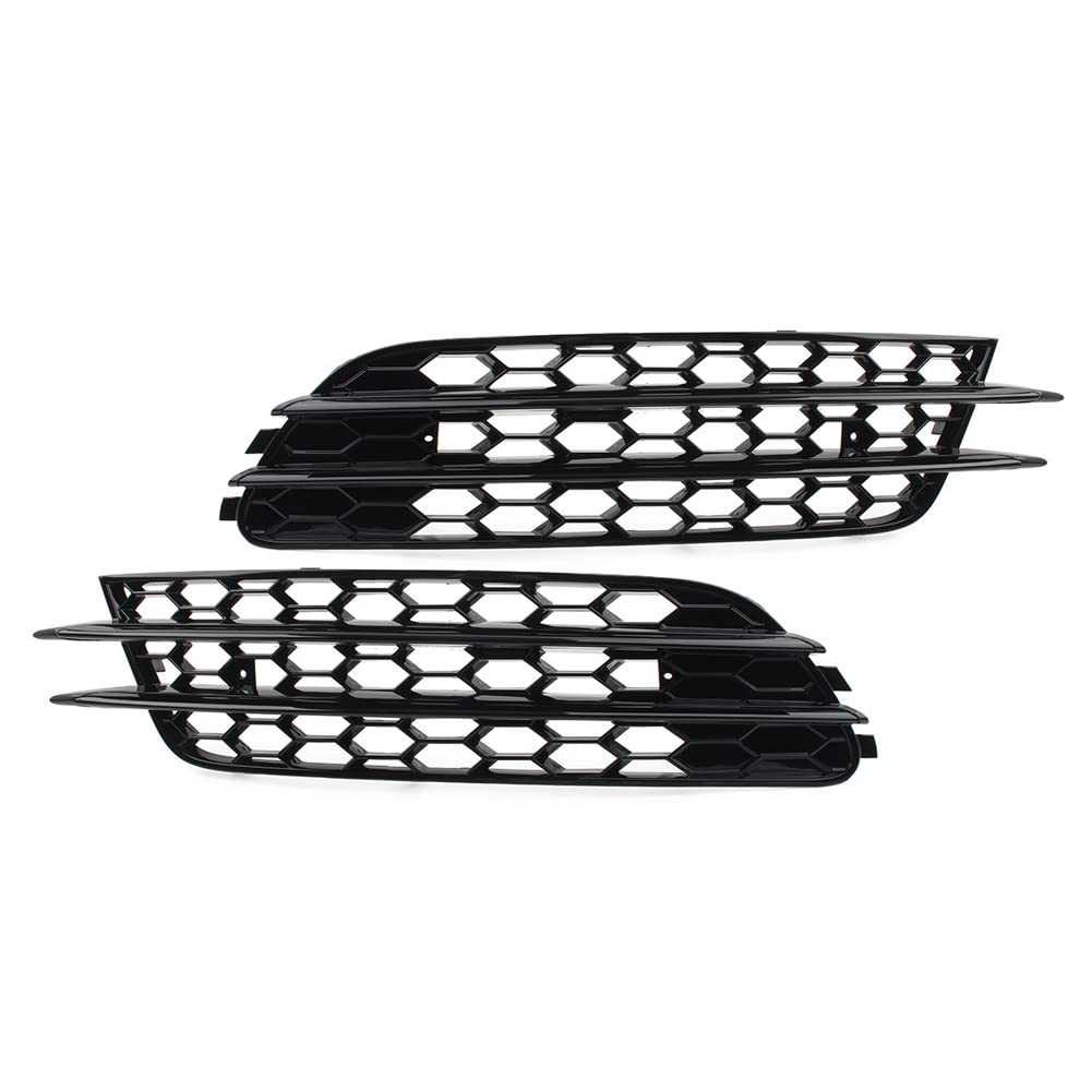GZYF 1 Pair Front Bumper Honeycomb Mesh Fog Light Grille Cover Black for Audi A6 C7 Sedan 12-15 GZYF 1 Pair Front Bumper Honeycomb Mesh Fog Light Grille Cover Black for Audi A6 C7 Sedan 12-15 von GZYF