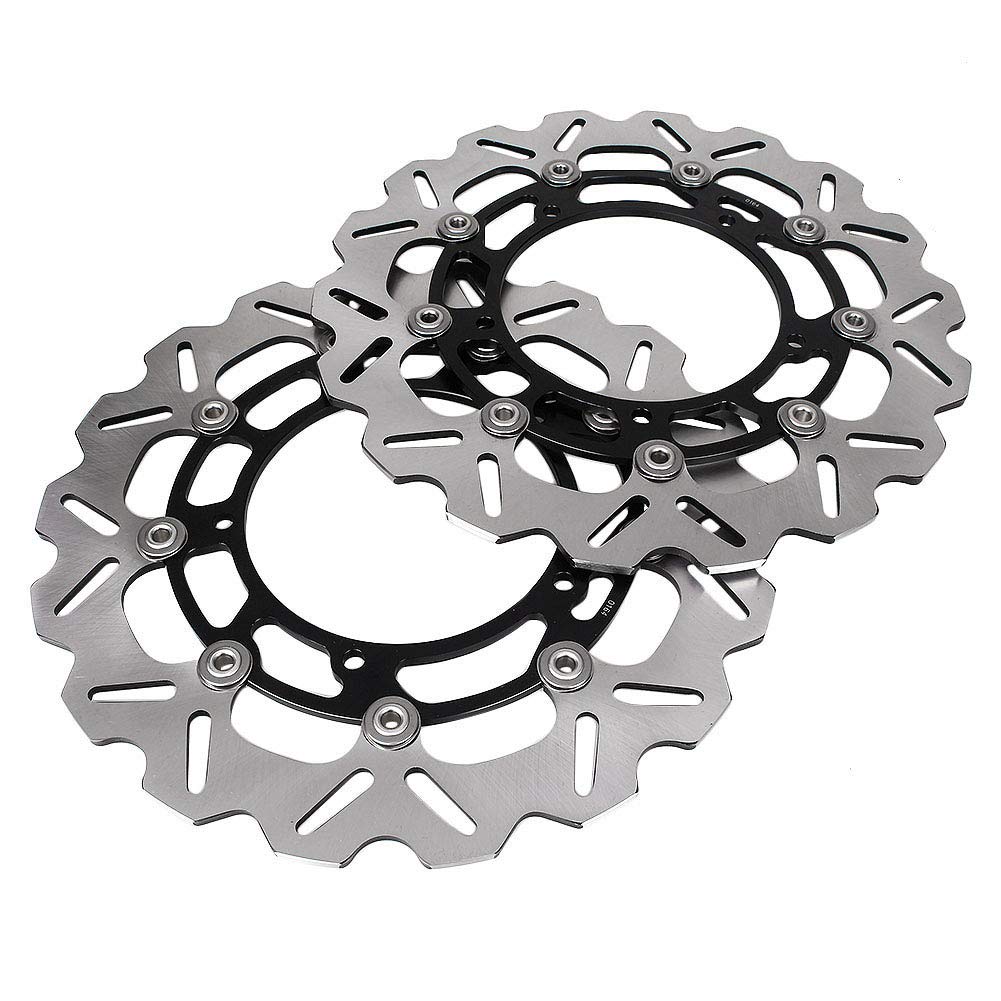 GZYF 1 Satz Edelstahl Bremsscheiben vorn+hinten schwarz Für YZF R6 05-11 YZF R1 07-14 GZYF 1 Satz Edelstahl Bremsscheiben vorn+hinten schwarz Für YZF R6 05-11 YZF R1 07-14 von GZYF