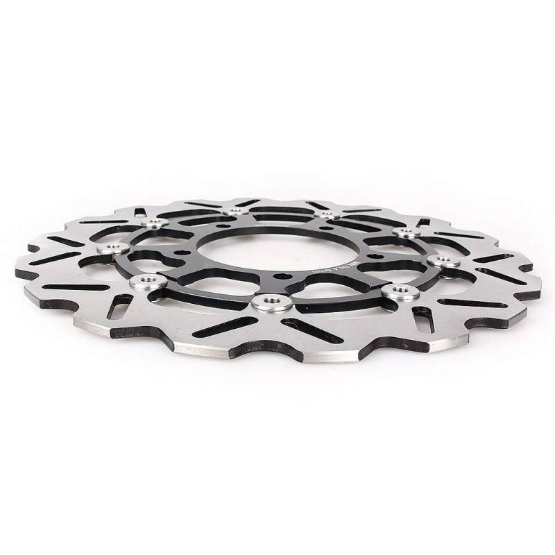 GZYF 1 Satz Vorne+Hinten Bremsscheibe Rotor Solid Für GSXR600 GSXR750 06-07 GSXR1000 05 06 07 08 Edelstahl Schwarz von GZYF