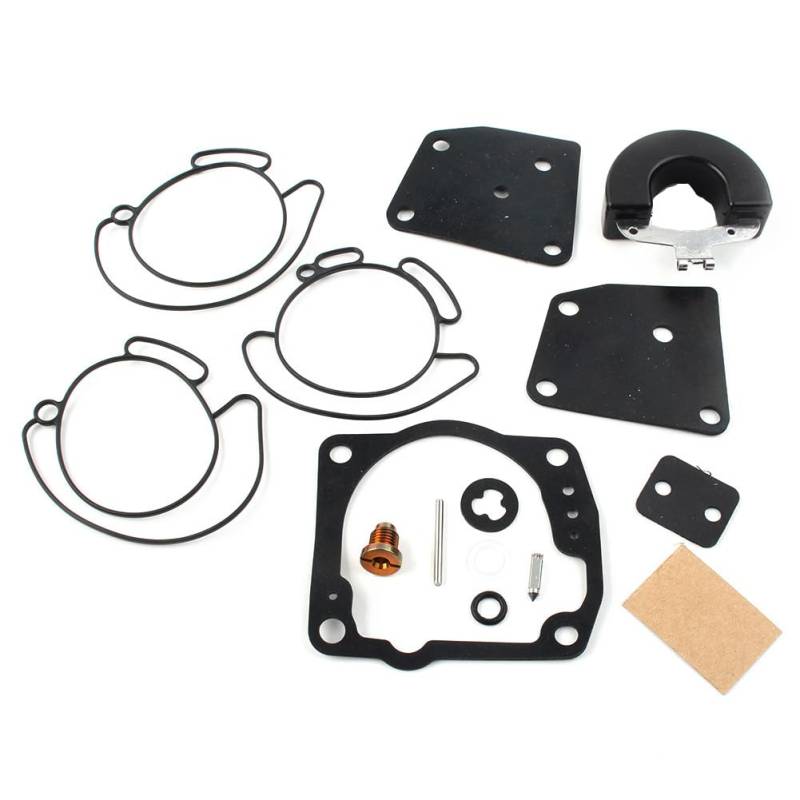 GZYF 1 Set 18-7247 Gummi-Vergaser-Reparatursatz Vergaserreparatur 438896 Schwarz für V6 V4 90 115 125 150 175 PS von GZYF